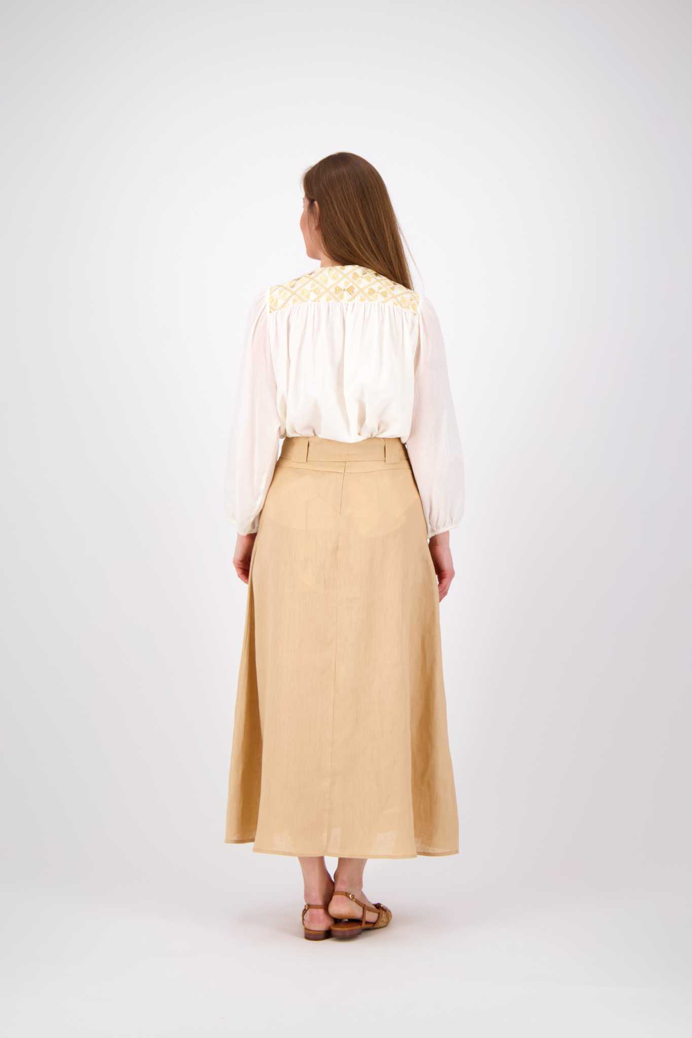 Blouse - Natural/ Gold Champagne