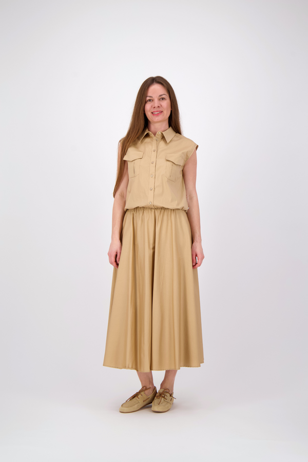 Alexandria Blouse - Camel