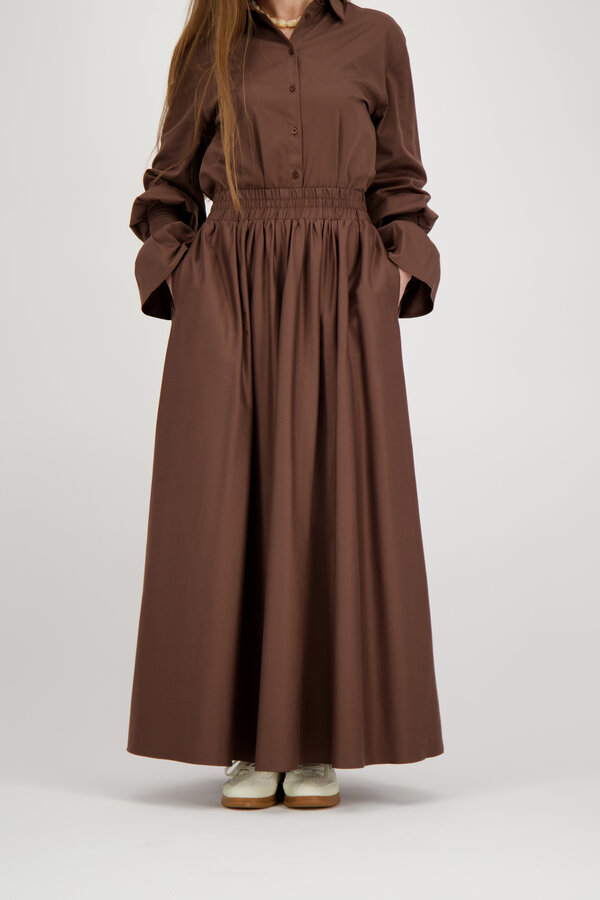 Alylin Skirt - Warm Brown