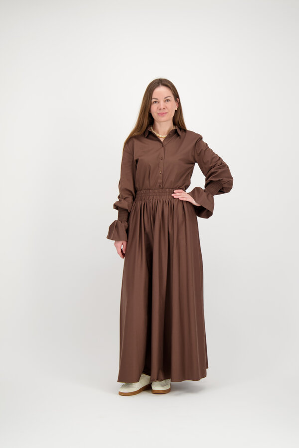 Dilara Blouse - Warm Brown