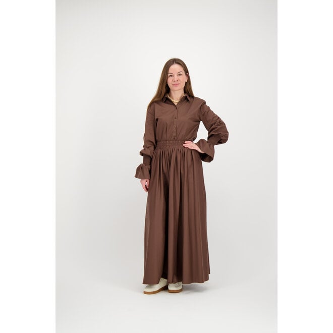 Dilara Blouse - Warm Brown