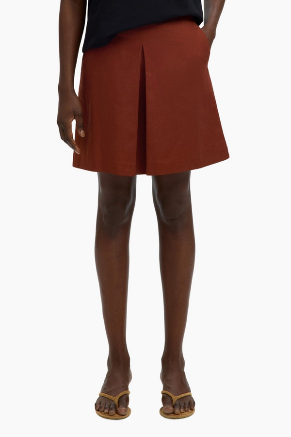 Vilka HW Short Skirt - Cherry Mahogany