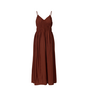Jackie Regular Strap Ankle Dress - Cherry Mahogany