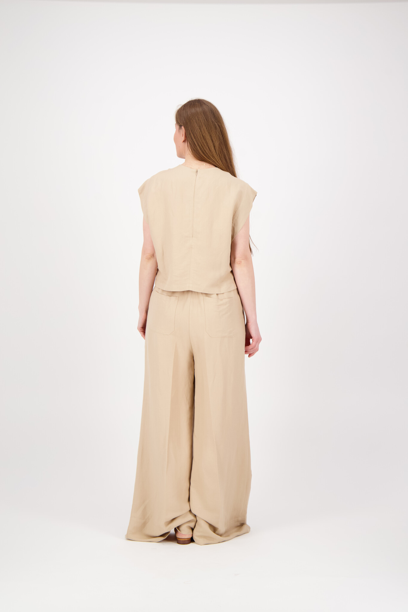 Linen Blouse - Beige
