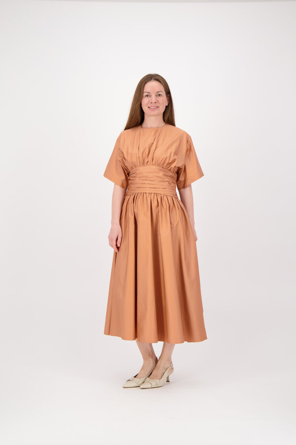 Popline Dress - Beige