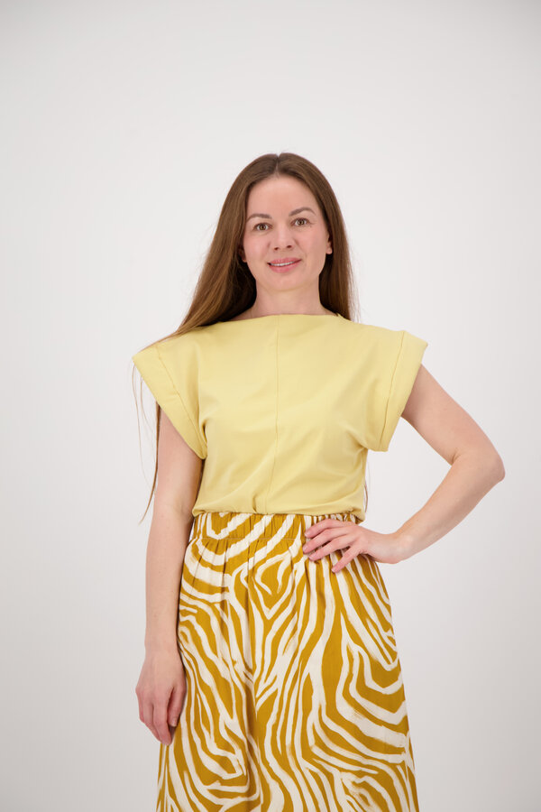 Isabelle T-shirt - Soft Ochra