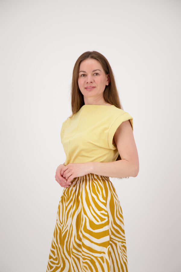 Isabelle T-shirt - Soft Ochra
