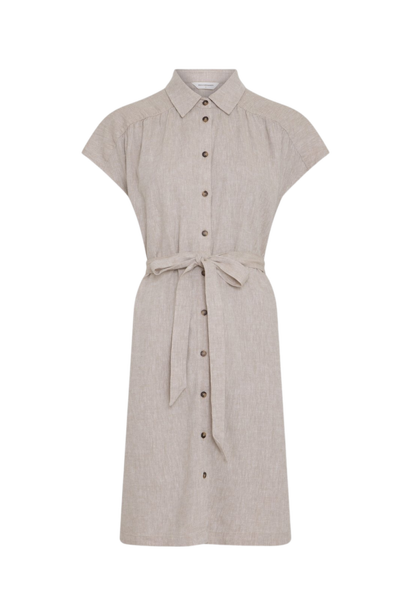 Viana Ginia SS Shirt Dress - mount trail mel