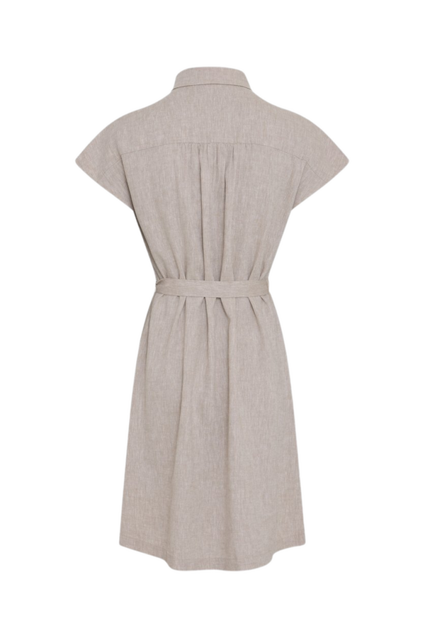 Viana Ginia SS Shirt Dress - mount trail mel