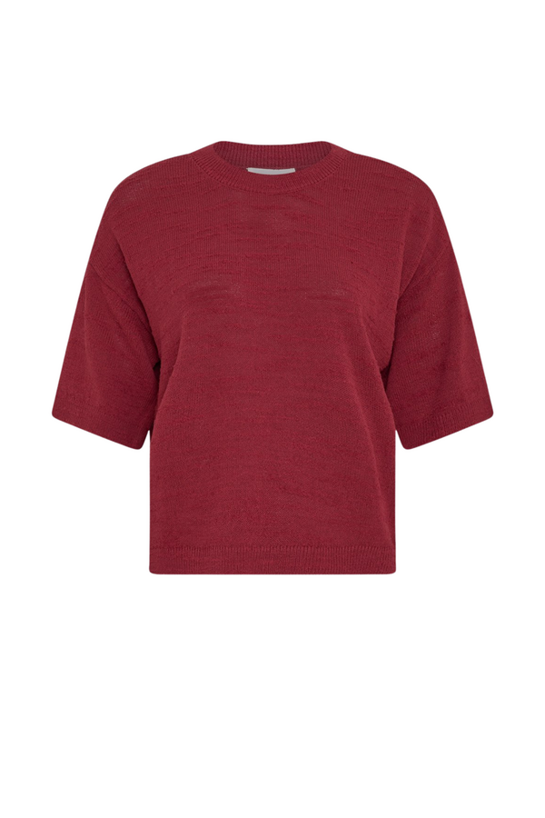 Laura Lynn 2/4 pullover - Rhubarb
