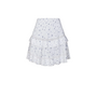 Kenia Flower Dobby Skirt - Blue Flower