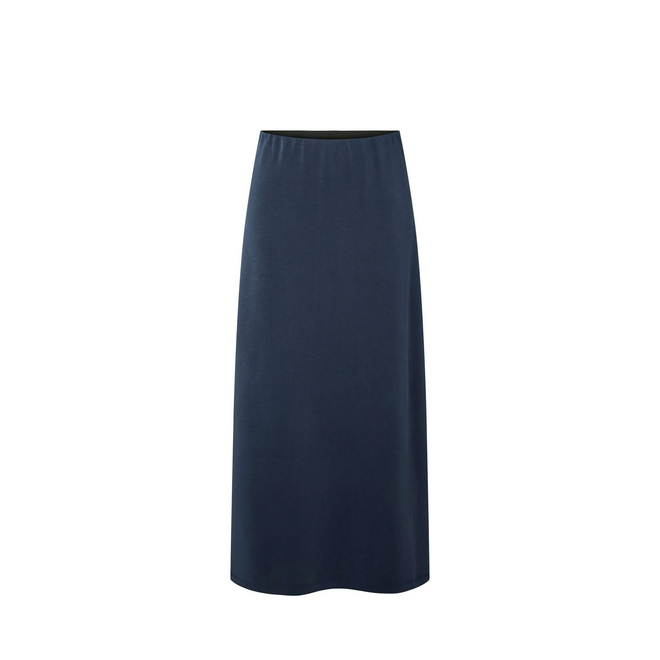 Coze HW Ankle Skirt - Navy Blazer