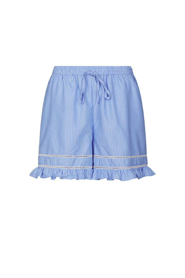 Amansa Stripe Shorts - Light Blue