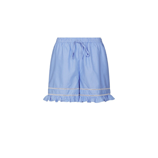Amansa Stripe Shorts - Light Blue