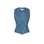 Samara Denim Waistcoat - Blue