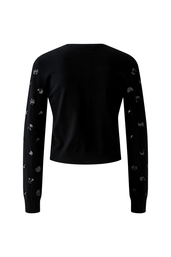 Dots Cardigan - Black