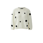 Dot Pullover - White/Black