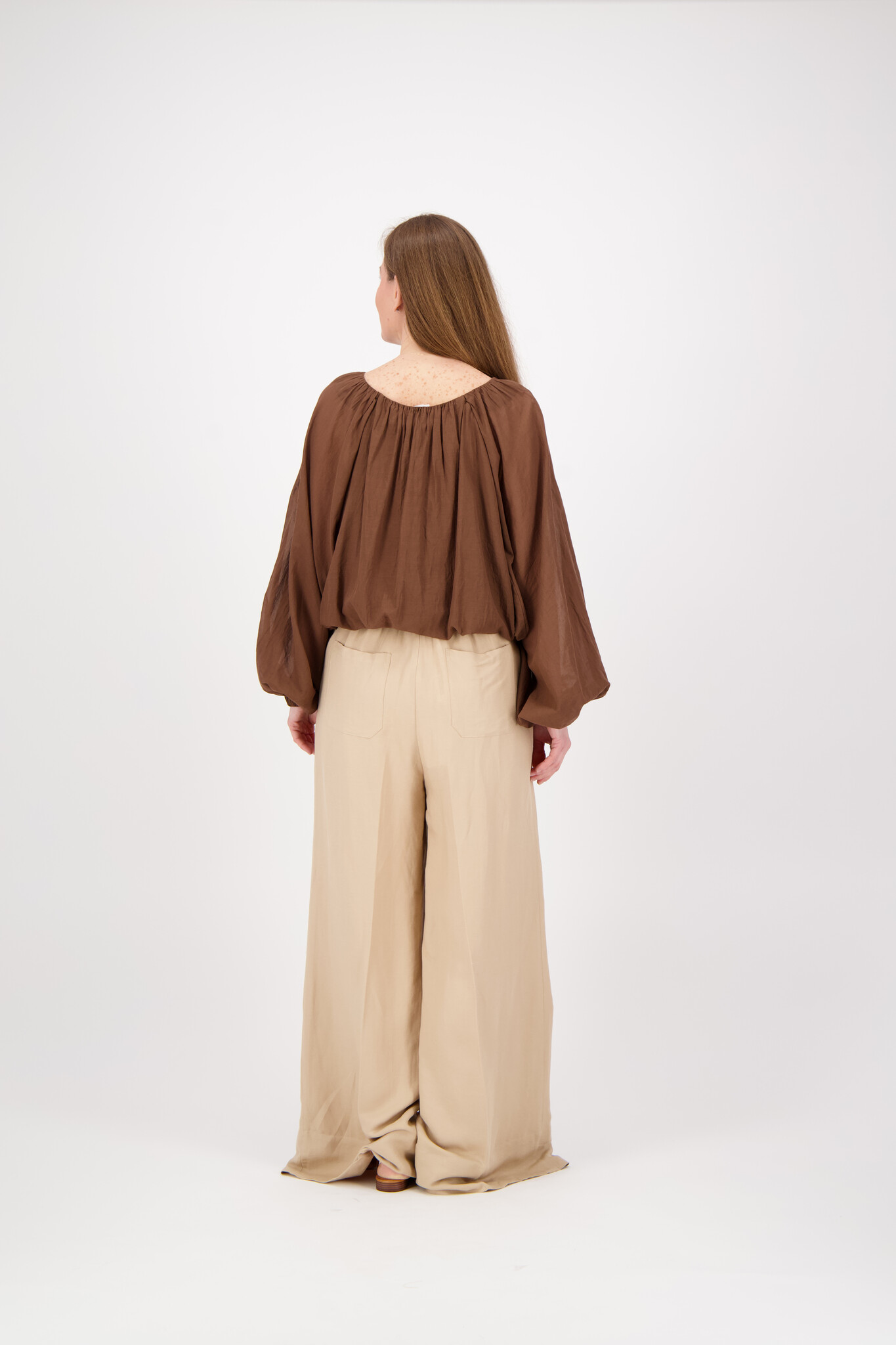 Blouse Voile - Brown