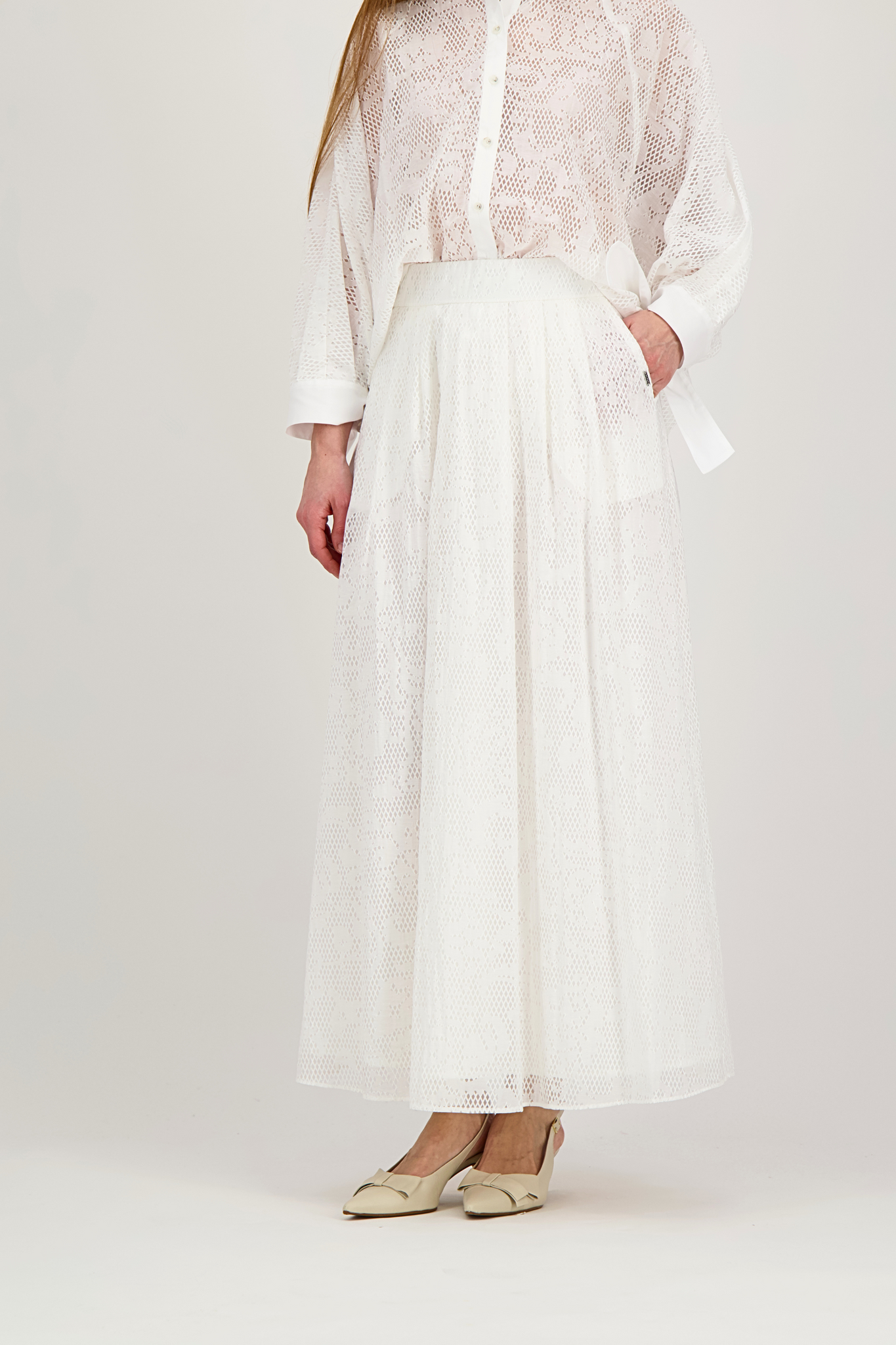 Rive Skirt - White