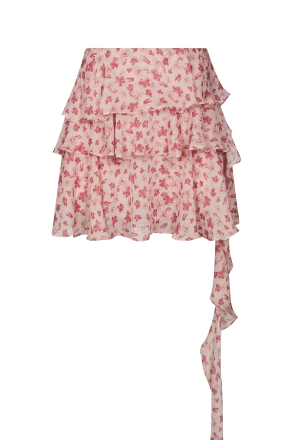 Ginla Flower Skirt - Dusty Rose
