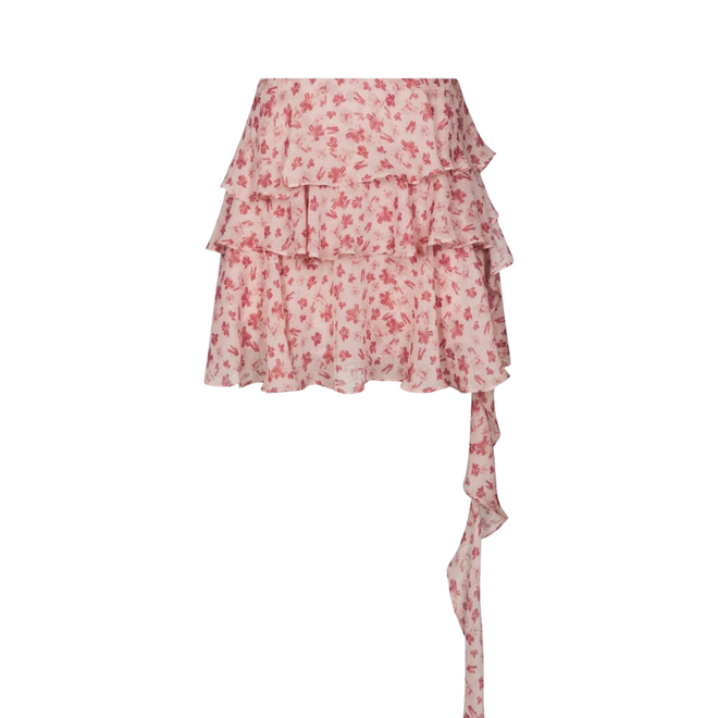 Ginla Flower Skirt - Dusty Rose
