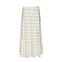 Bovary Dotted Skirt - Creme