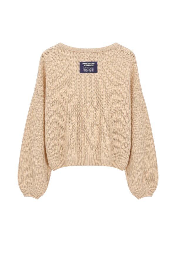 Femke Pull Curow - Beige Clair