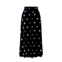 Maxi Dot Skirt - Black/Off-White