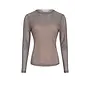 Janie Illenora Top - Dark Brown Check