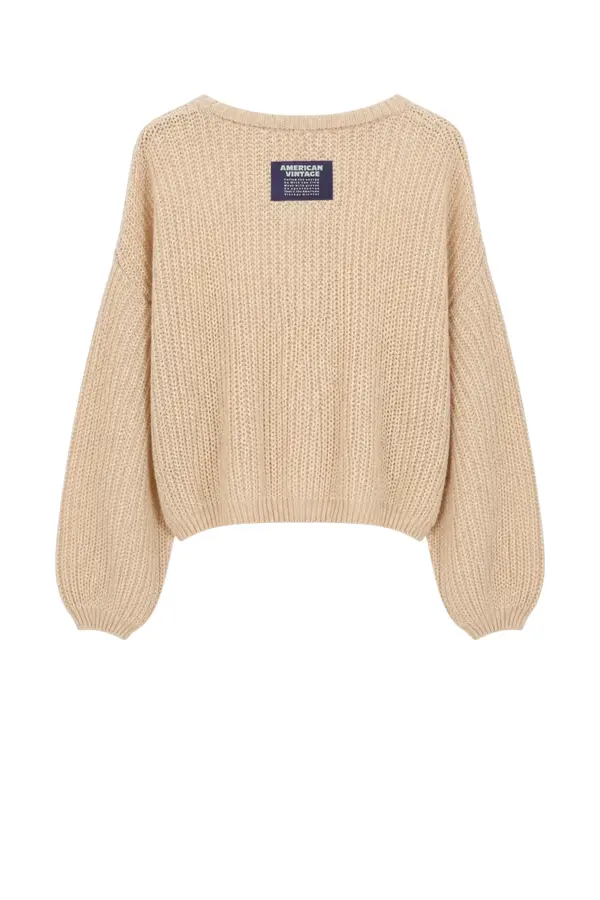 Femke Pull Curow - Beige Clair