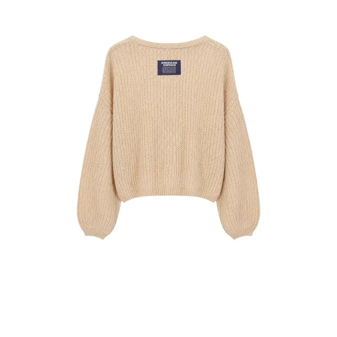 Femke Pull Curow - Beige Clair