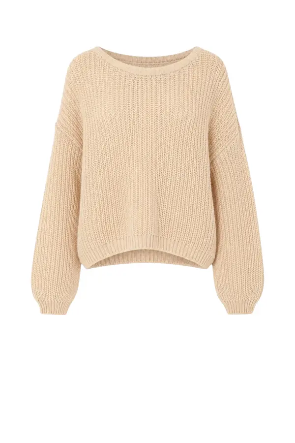 Femke Pull Curow - Beige Clair
