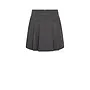 Luna Pocket Pleat Mini Skirt - Dark Grey