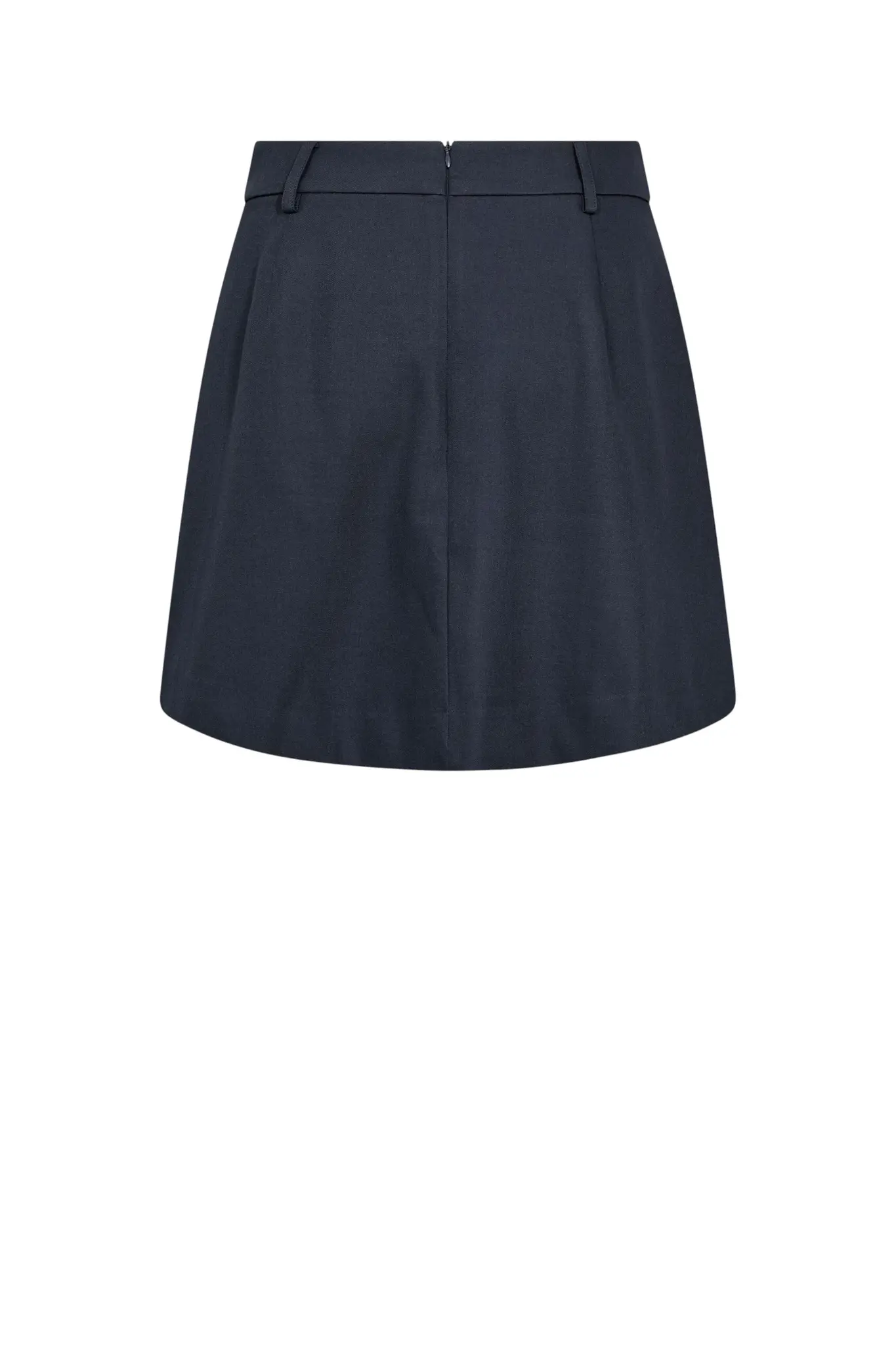 Luna Pocket Pleat Mini Skirt - Navy