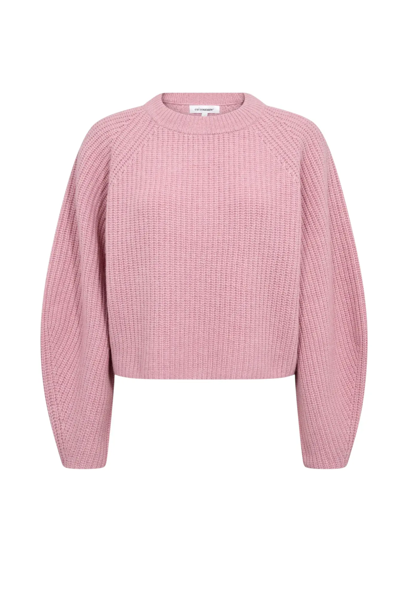 Alvia Barrel Sleeve Knit - Rosebloom