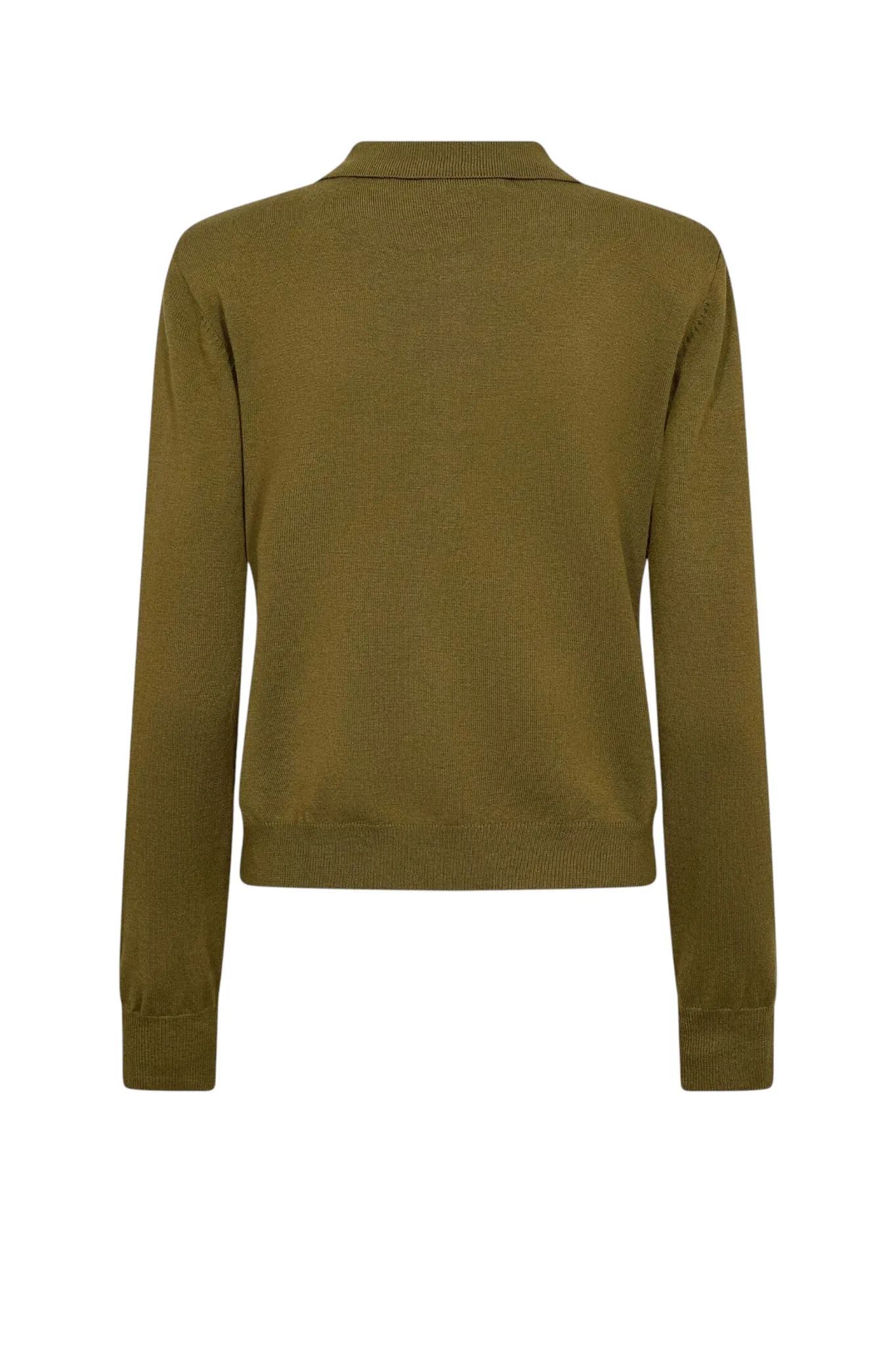 Cory Padded Polo Knit - Fem Green