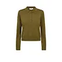 Cory Padded Polo Knit - Fem Green