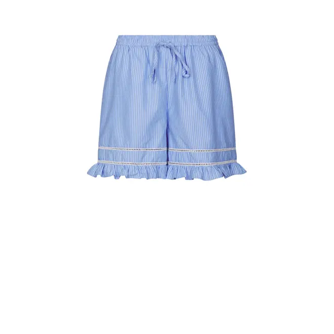 Amansa Stripe Shorts - Light Blue