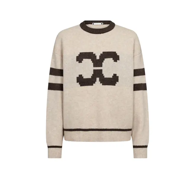 RowCC Coco Logo Knit - Creme