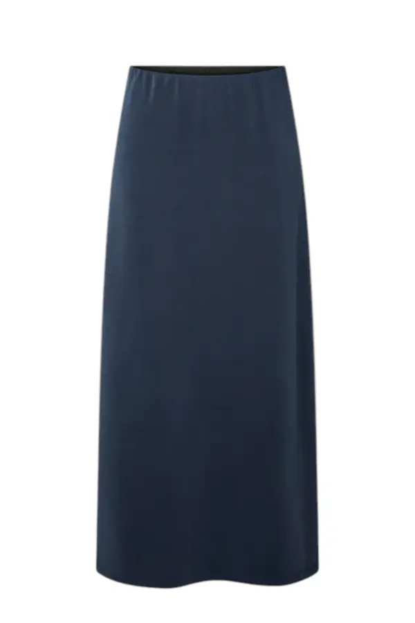 Coze HW Ankle Skirt - Navy Blazer