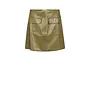 DebraCC Croco Mini A-skirt - Fern Green