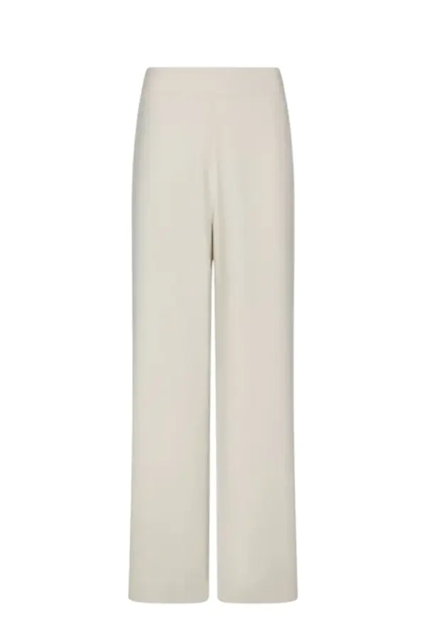 Lunet Crepe Pants - Ivory