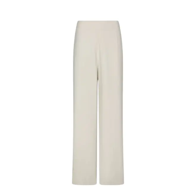 Lunet Crepe Pants - Ivory