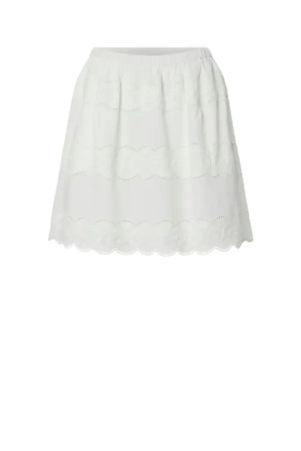 Lill Hw Skirt - Off White