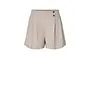 Usuma HW Linen Blend Shorts - White Pepper