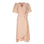 Blossom Layer Midi Dress - Melon