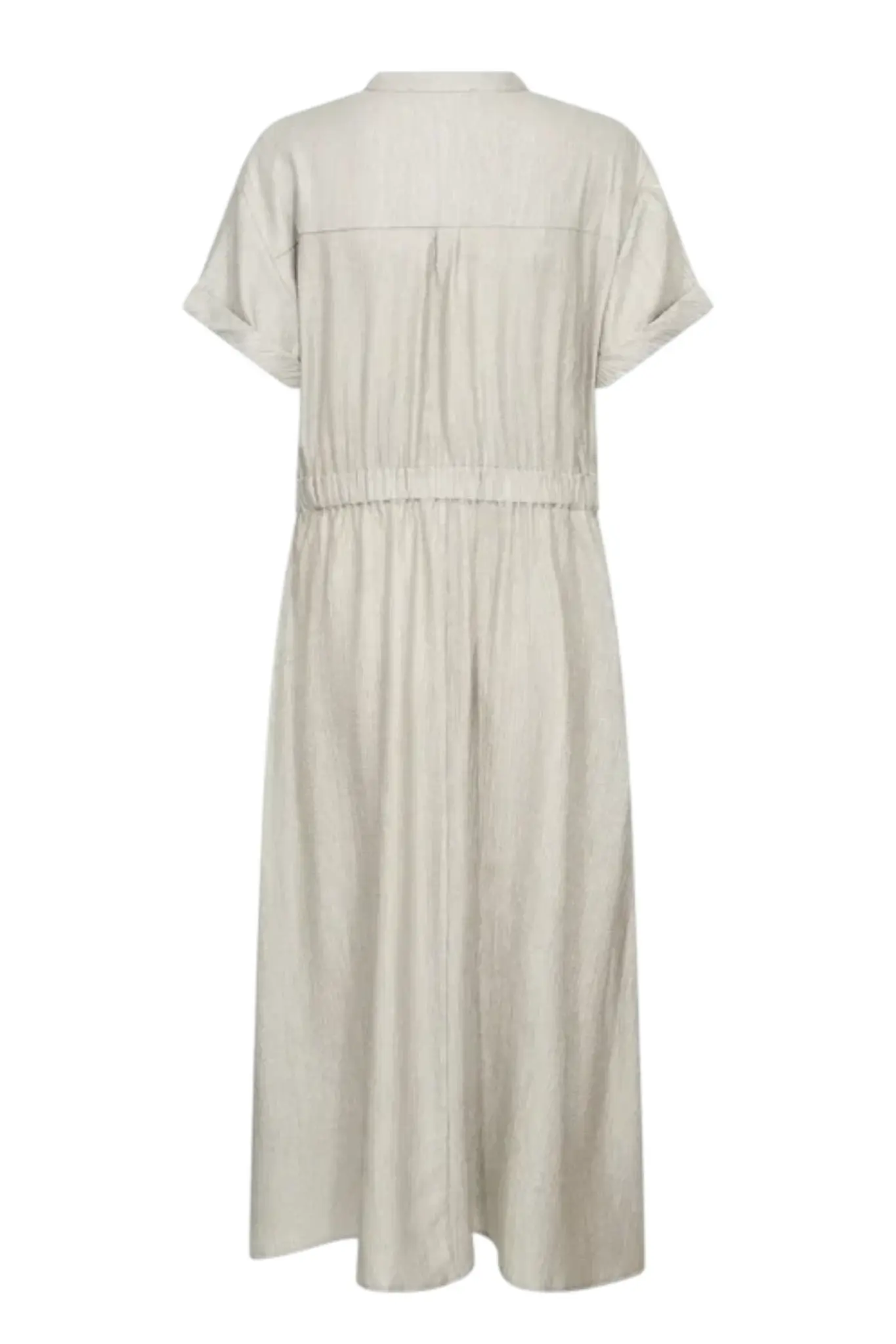 Cher Wrap Dress - Silver