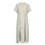 Cher Wrap Dress - Silver