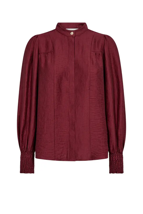 Tassy Shirt - Berry Red