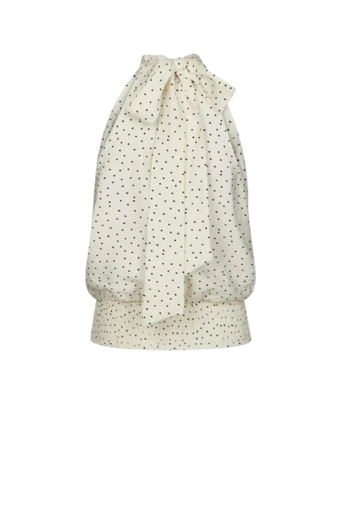Jos Mini Dot Top - Off White